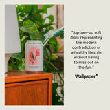 Something  Nothing Hibiscus  Rose Premium Soda