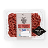 MS Select Farms British Beef Mince 12 Fat
