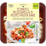 MS Tomato Mozzarella  Pesto Pasta Bake