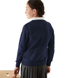 MS Pure Cotton School Jumper 10-11 Years Navy