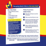 Birds Strawberry Trifle