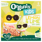 Organix KIDS Lemon  Lime Oaty Bars Snacks Kids Snacks Multipack 3 years