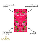 Pukka Organic Love Tea 20 Home Compostable Herbal Tea Bags