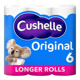 Cushelle Original Mega Toilet Rolls 50 More Sheets