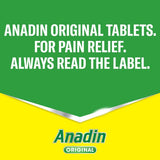 Anadin Original Aspirin  Caffeine Pain Relief Tablets