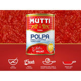 Mutti Polpa Finely Chopped Italian Tomatoes