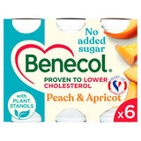 Benecol Cholesterol Lowering Yoghurt Drink Peach  Apricot No Added Sugar