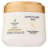 Sanctuary Spa Golden Sandalwood Natural Oils Sand and Salt Scrub