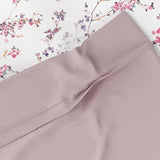 MS Sateen Cherry Blossom Bedding Set Super King Size 6 ft Pink Mix