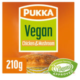 Pukka Pies Vegan Chicken and Mushroom   210g - McGrocer