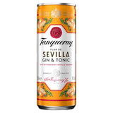 Tanqueray Flor De Sevilla Gin & Tonic Ready to Drink Can   250ml GOODS M&S   