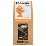 teapigs green tea with peach   15 per pack GOODS M&S   