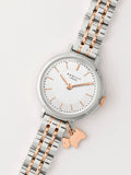 Radley Silver Damenuhr mit zweifarbigem Gliederarmband, Modell Selby Street