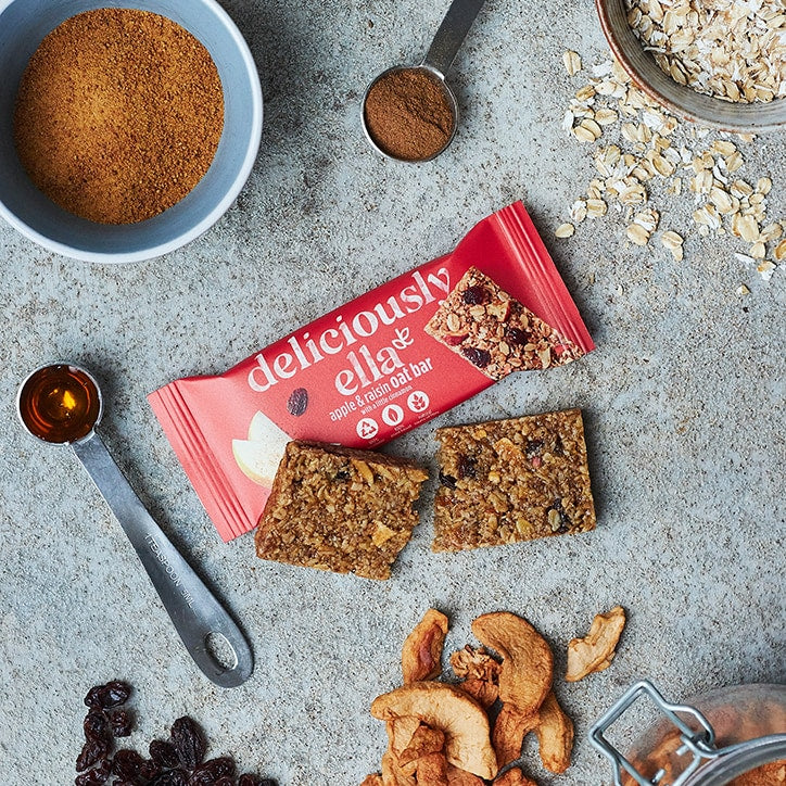 Deliciously Ella Apple Raisin & Cinnamon Oat Bar Multipack 3x 50g - 999148
