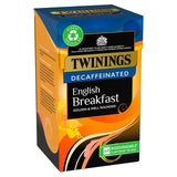 Twinings Decaffeinated English Breakfast Tea    40 per pack GOODS M&S   