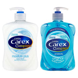Carex Antibakterielle Flüssigseife für die Hände, 6 x 500 ml in 2 Varianten 