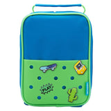Smash Blue  Green Charm Lunch Bag