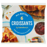 Sainsburys Frozen All Butter Croissants x6 300g