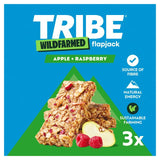 Tribe Wildfarmed Apfel-Himbeer-Flapjack-Riegel, 3 x 50 g