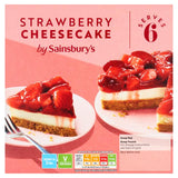 Sainsburys Erdbeer-Käsekuchen 550g