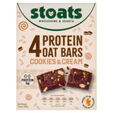 Stoats Cookies Cream Protein-Haferriegel 4x42g
