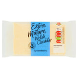Sainsburys Extra Mature Welsh Cheddar 400g