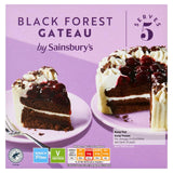 Sainsburys Schwarzwälder Kirschtorte 375g