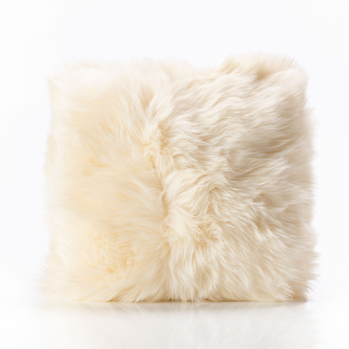 Bowron Double Sided Sheepskin Cushion, 35 x 35cm in 6 Colours - McGrocer