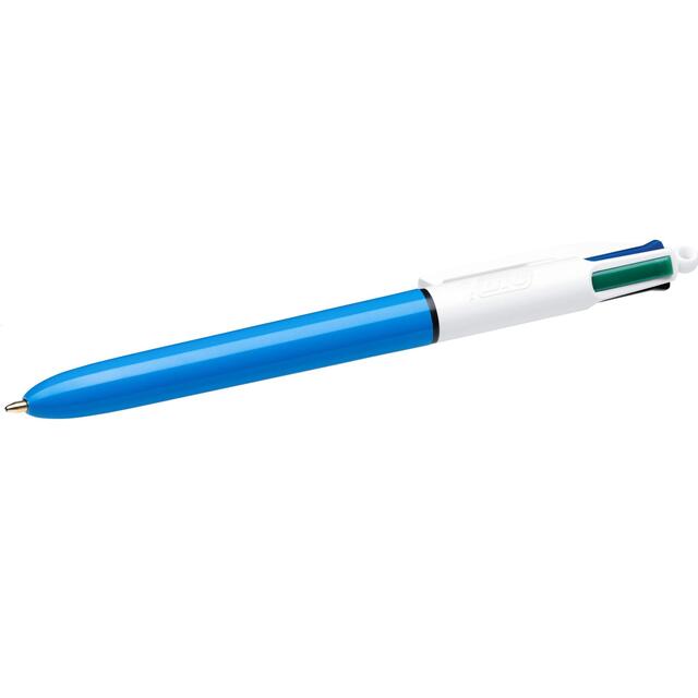 BIC 4 Colours Original Retractable Ballpoint Pen Single Pack - McGrocer