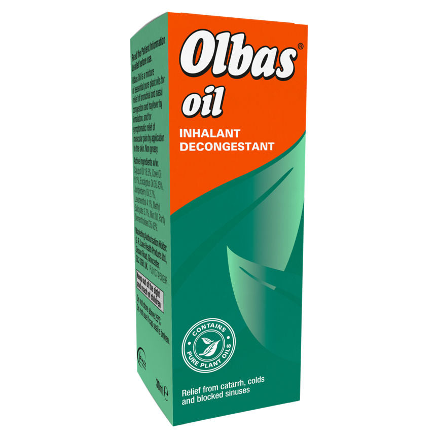 Olbas Oil Inhalant Decongestant 30ml - McGrocer