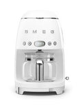 Smeg White Drip Coffee Machine