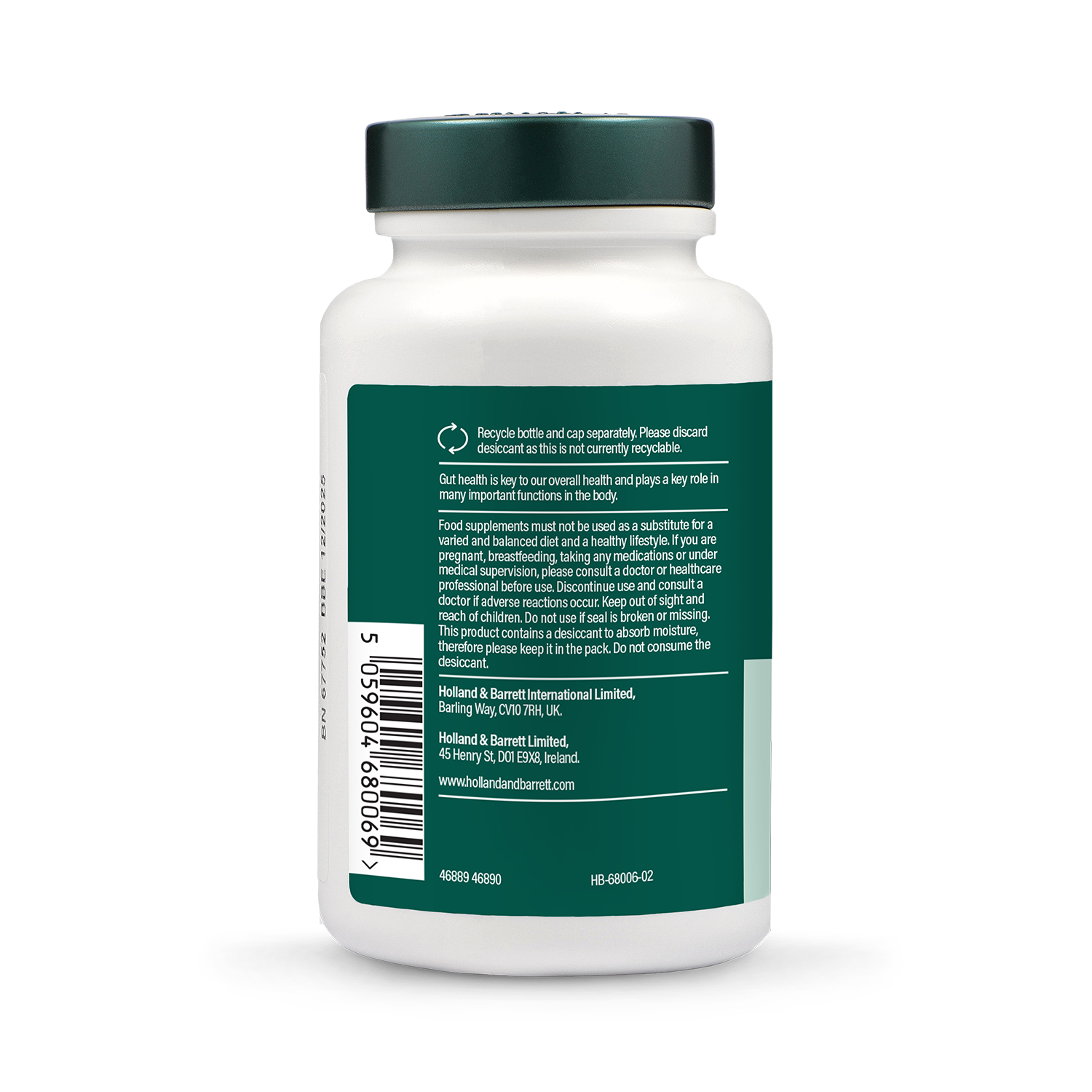 Holland & Barrett Potent Acidophilus (10 Billion) 60 Capsules - 998486