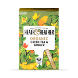 Heath & Heather Organic Green Tea 20 Tea Bags - 998556