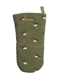 Sophie Allport Ofenhandschuhe „Forest Green Robin“