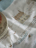 Sophie Allport Off White Snowy Cottage Geschirrtuch 