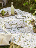 Sophie Allport Picknickdecke in Off-White mit Wildblumenmuster