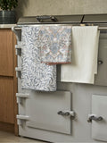 Clarke and Clarke Geschirrtücher-Set (3-teilig) aus 100 % Baumwolle, Grau &amp; Rosa, William Morris Designs