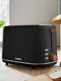 Tower Black Scandi 2 Slice Toaster 800W