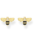 Thomas Sabo Gold Sun Bee Ohrstecker 