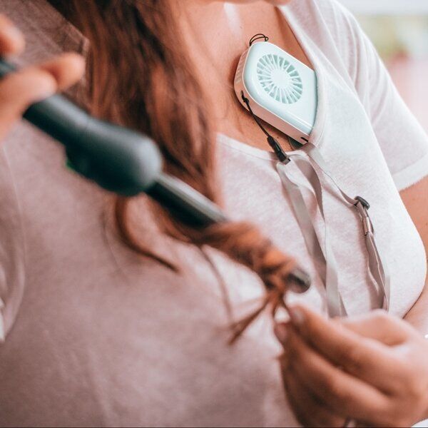 A.KAY.A FanU 2 Personal Handheld Rechargeable Fan White - McGrocer