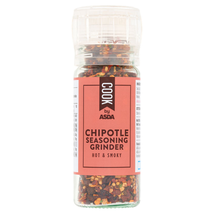 COOK by ASDA Chipotle Seasoning Grinder - McGrocer