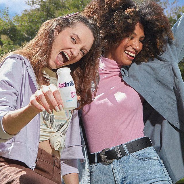 Actimel Supermix Cranberry Redcurrant Rosehip Yogurt Drinks   12 x 100g - McGrocer