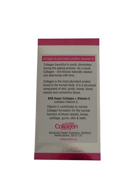 AHS Super Collagen + Vitamin C - 90 Tablets - McGrocer