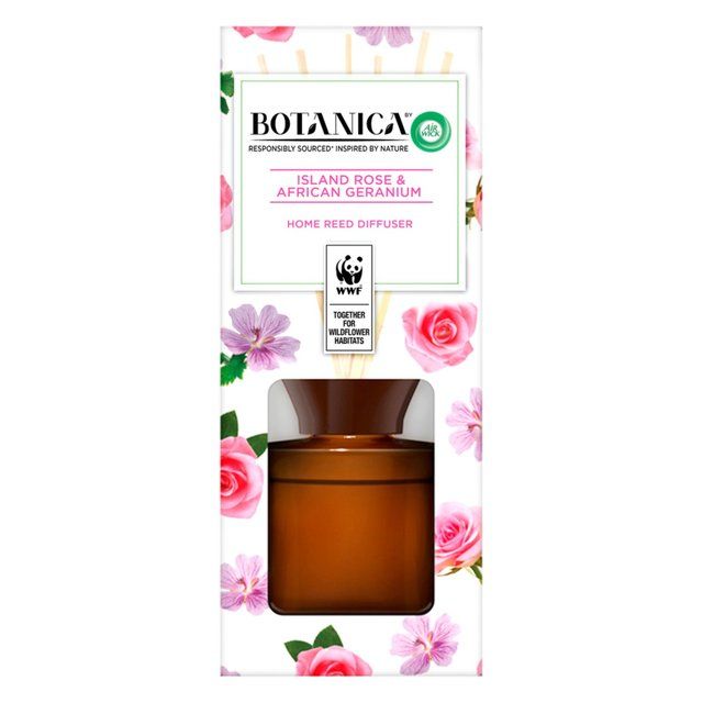 Airwick Botanica Reed Island Rose & African Geranium   80ml - McGrocer