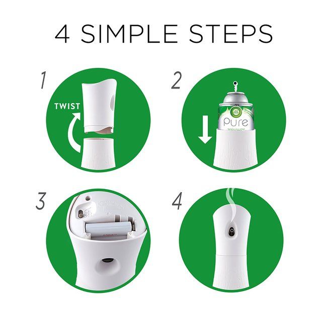 Airwick Pure Mediterranean Sun Freshmatic Refill   250ml - McGrocer