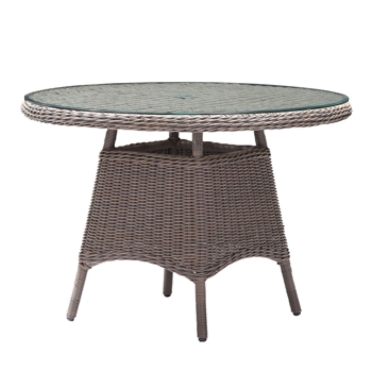 Akula Living Colonial 5 Piece Round Dining Set - McGrocer