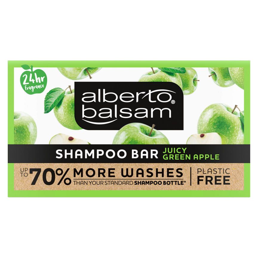 Alberto Balsam Alberto Balsam Juicy Green Apple Shampoo Bar 75 g - McGrocer