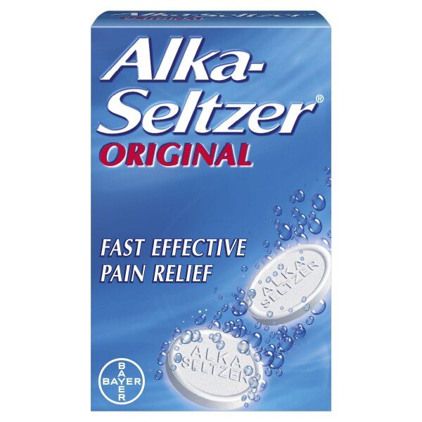 Alka Seltzer Original Fast Effective Pain Relief Effervescent 20 Tablets - McGrocer