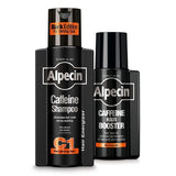 Alpecin Black Mens Shampoo and Caffeine Hair Booster Set - McGrocer