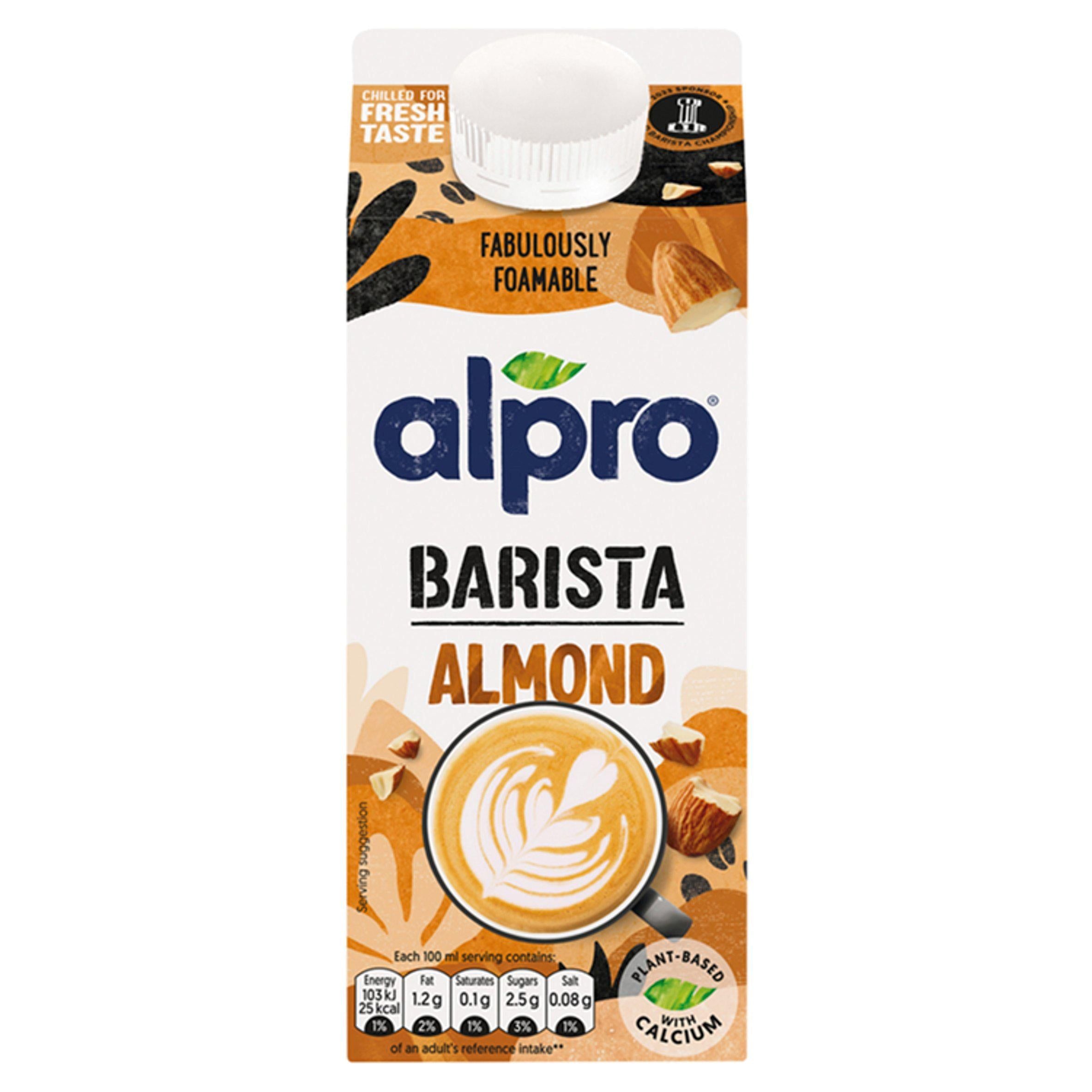 Alpro Barista Almond Milk Chilled Dairy Alternative 750ml - McGrocer